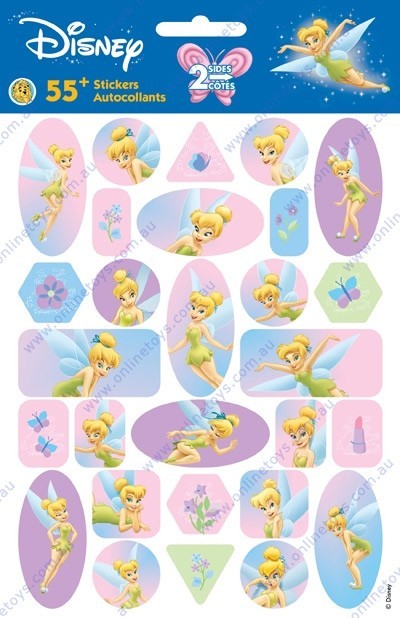 Disney Tinker Bell 55+ Sticker Pack