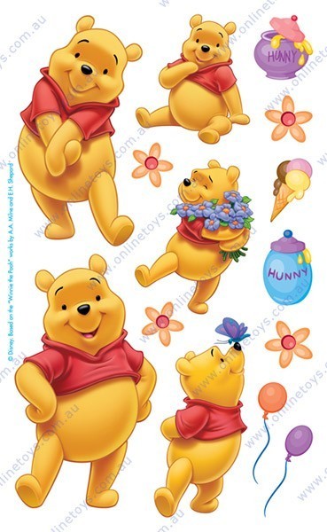 Disney Winnie the Pooh Sticker Pack