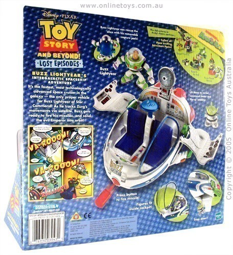 Disneys Toy Story - Buzz Lightyears Spaceship - Back