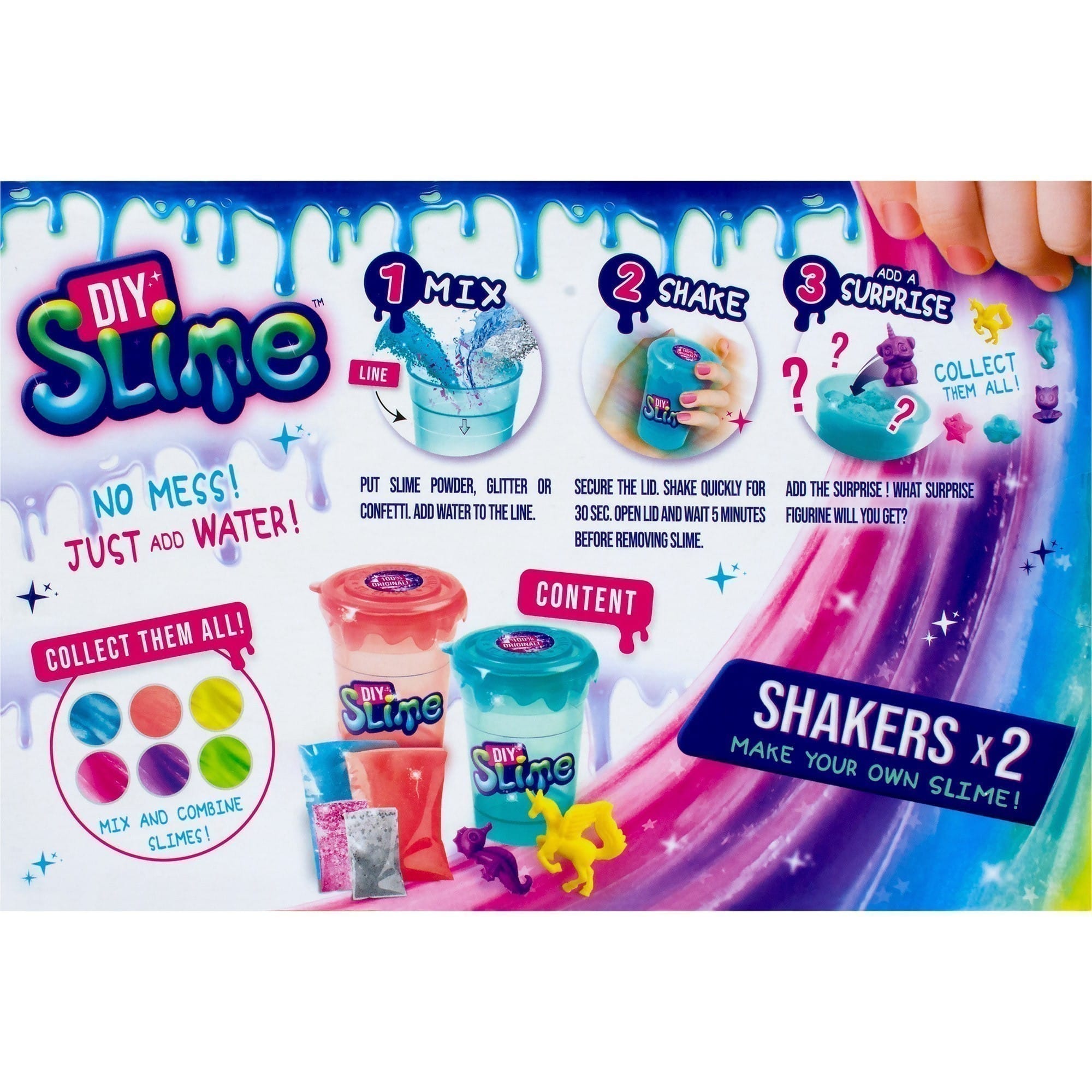 DIY Shaker Slime - Twin Pack Assortment