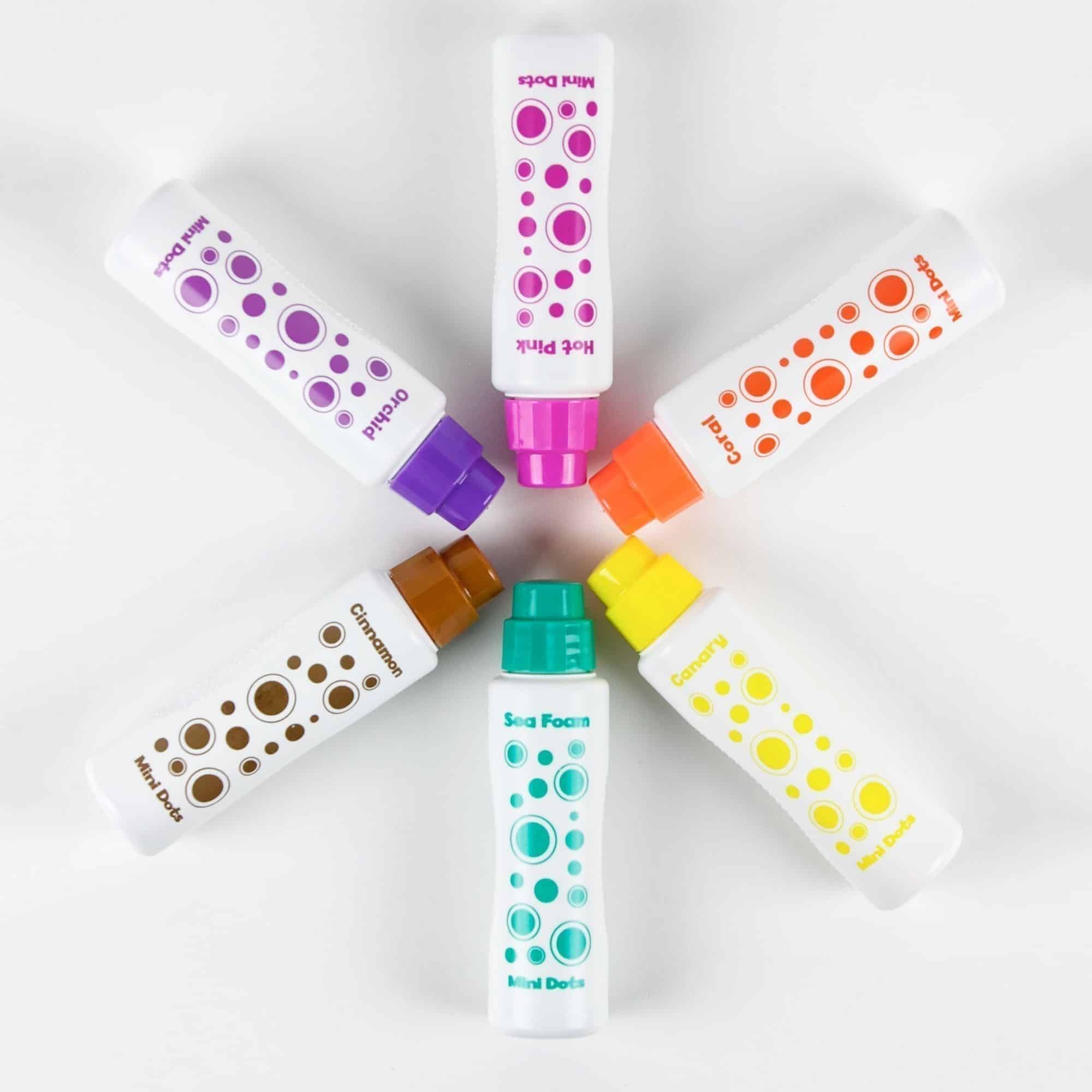 Do-A-Dot Art - Island Bright Colour Mini Dot Markers - 6 Pack