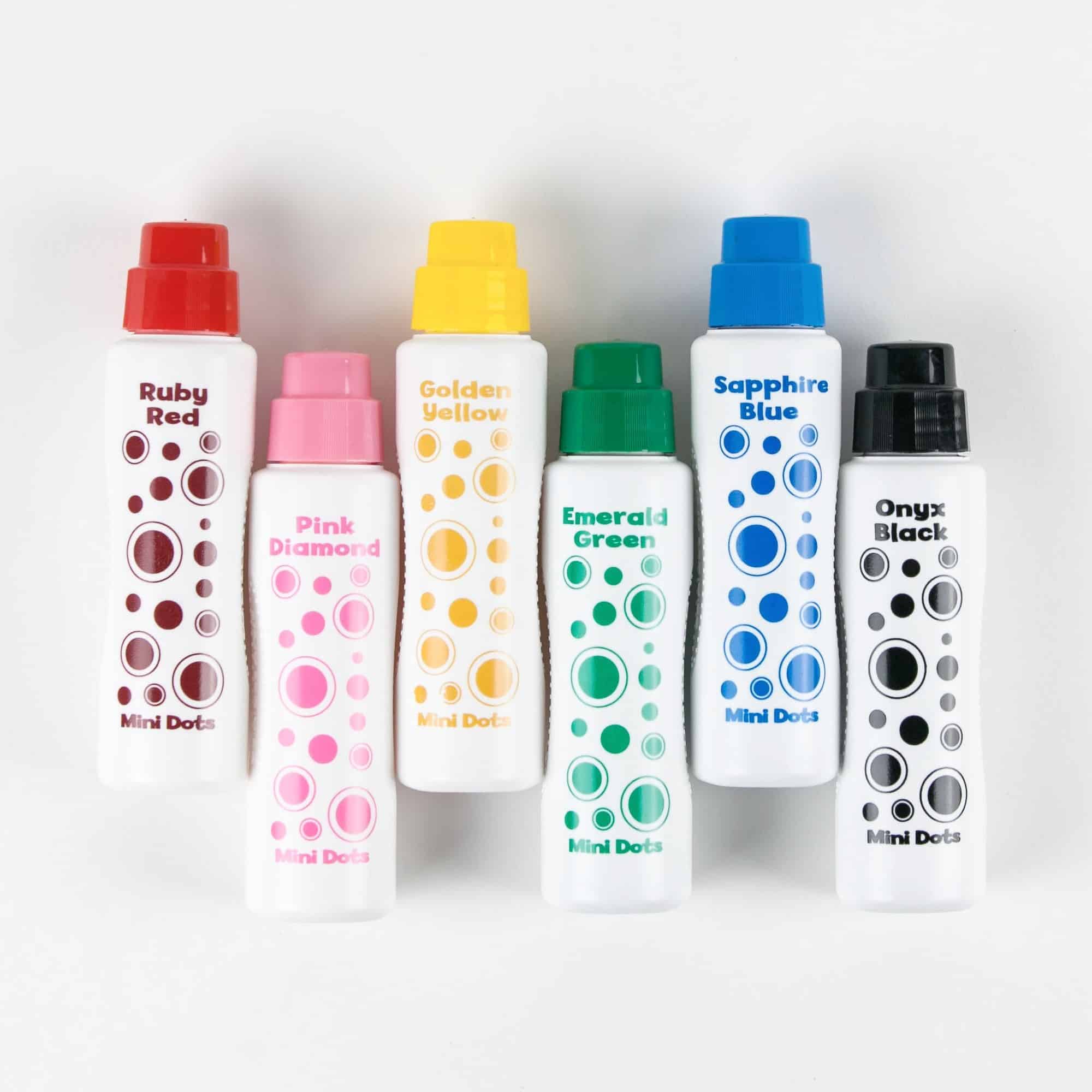 Do-A-Dot Art - Jewel Colour Mini Dot Markers - 6 Pack