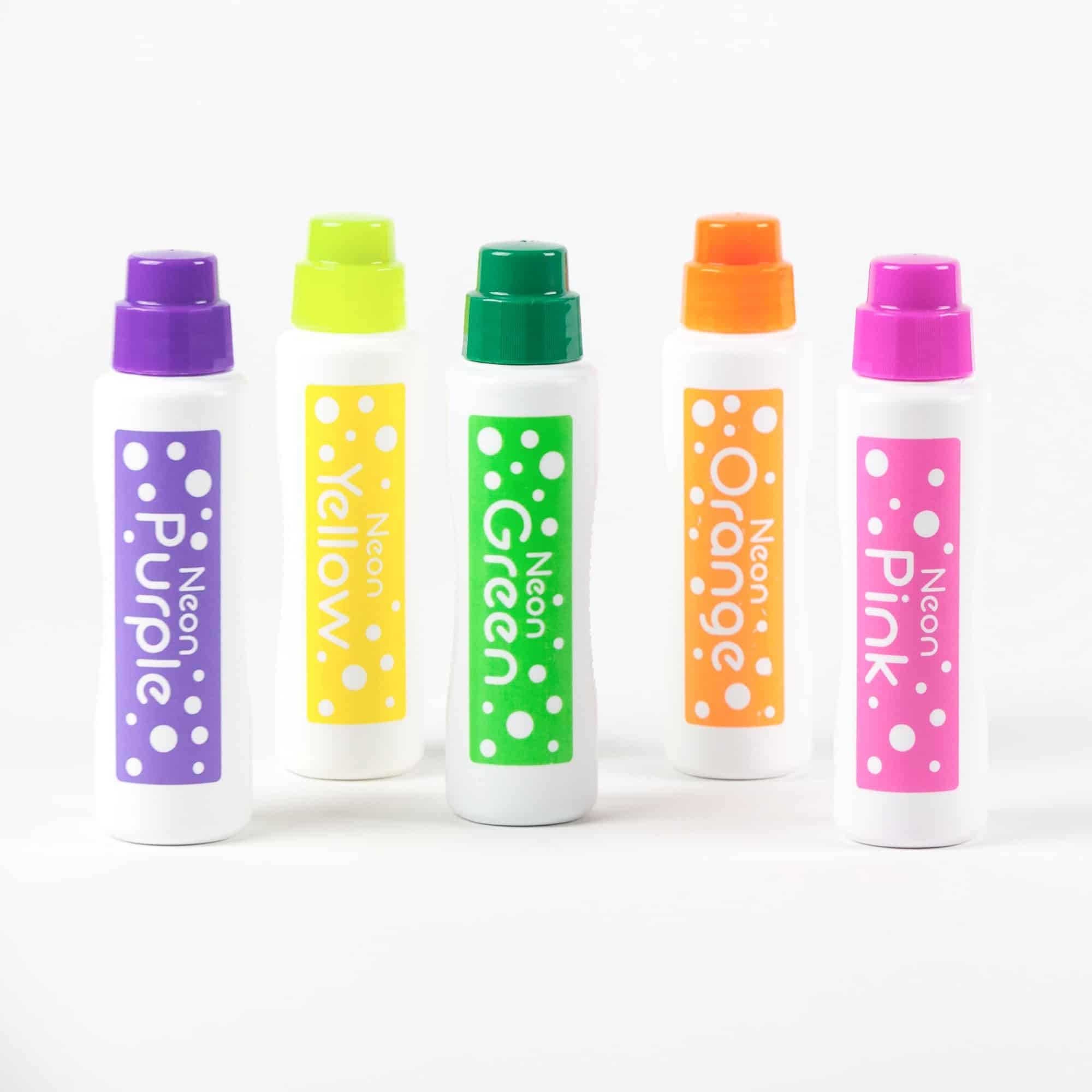 Do-A-Dot Art - Neon Colour Dot Markers - 5 Pack