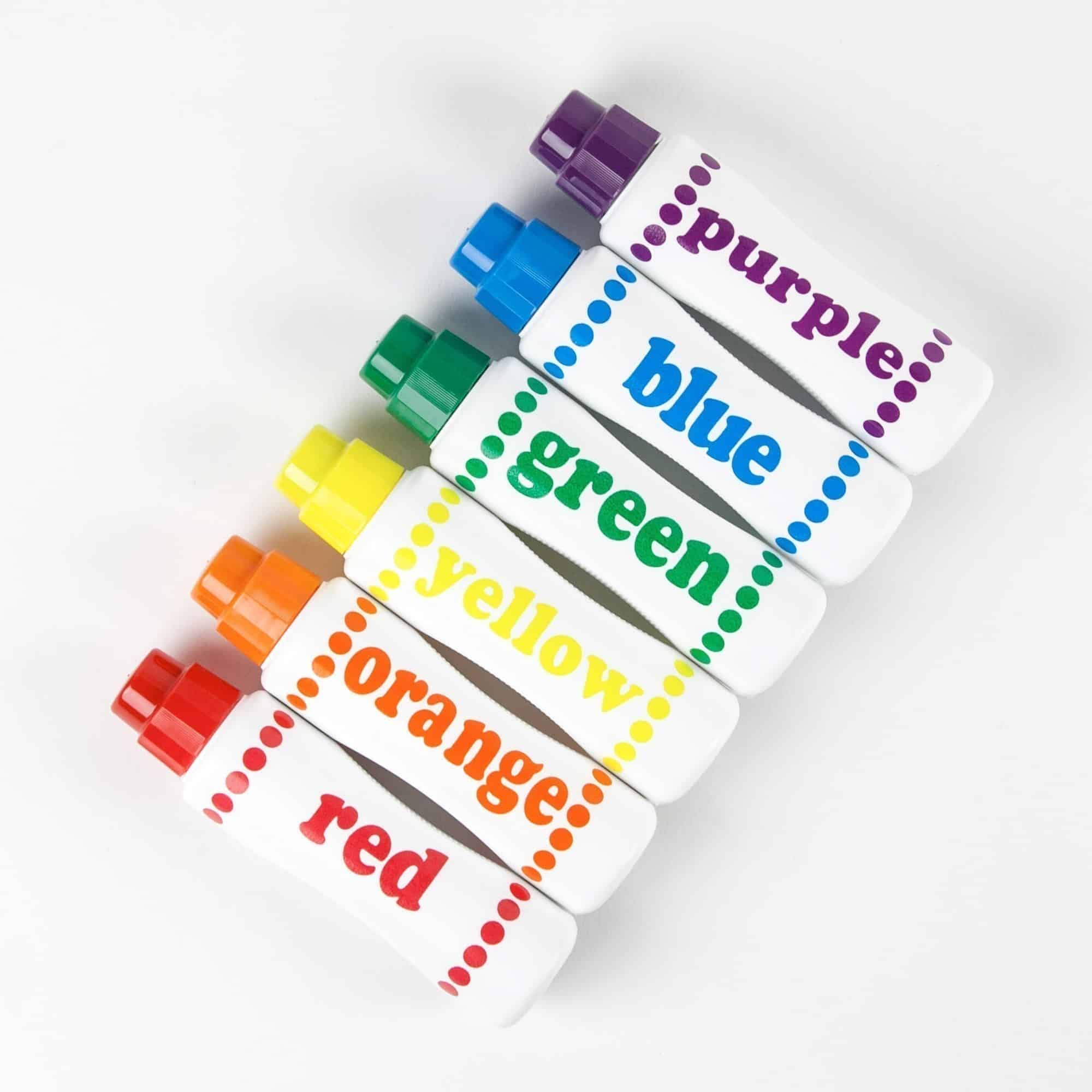 Do-A-Dot Art - Rainbow Colour Dot Markers - 6 Pack