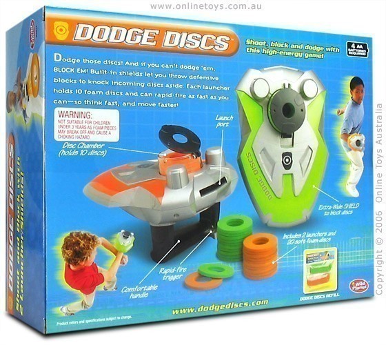 Dodge Discs - Back
