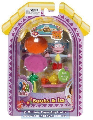 Dora Magical Welcome House - Boots and Isa Figures