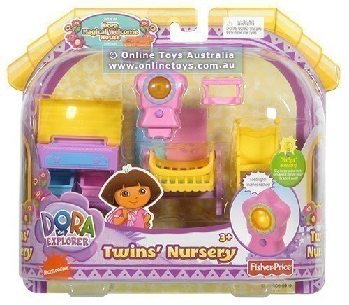 Dora Magical Welcome House - Twins' Nursery Furniture Pack