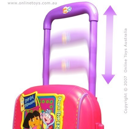 Dora The Explorer - Adventure Activities - Case with Pull-Out Handle
