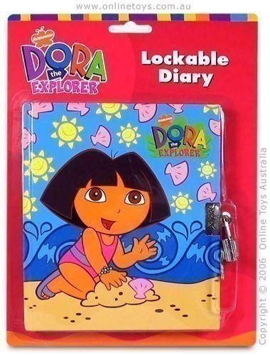 Dora The Explorer - Lockable Diary