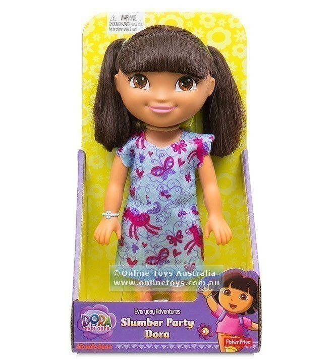 Dora the Explorer - Slumber Party Dora - 22cm Doll