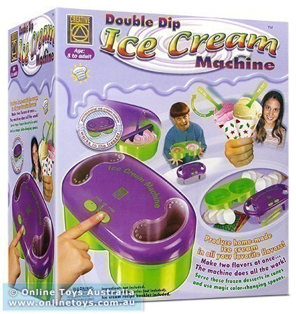 Double Dip Ice Cream Machine