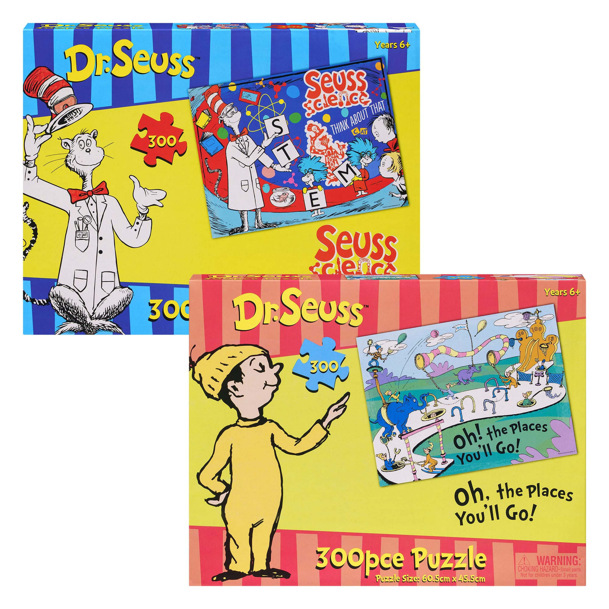 Dr Seuss - 300-Piece Jigsaw Puzzle Assortment