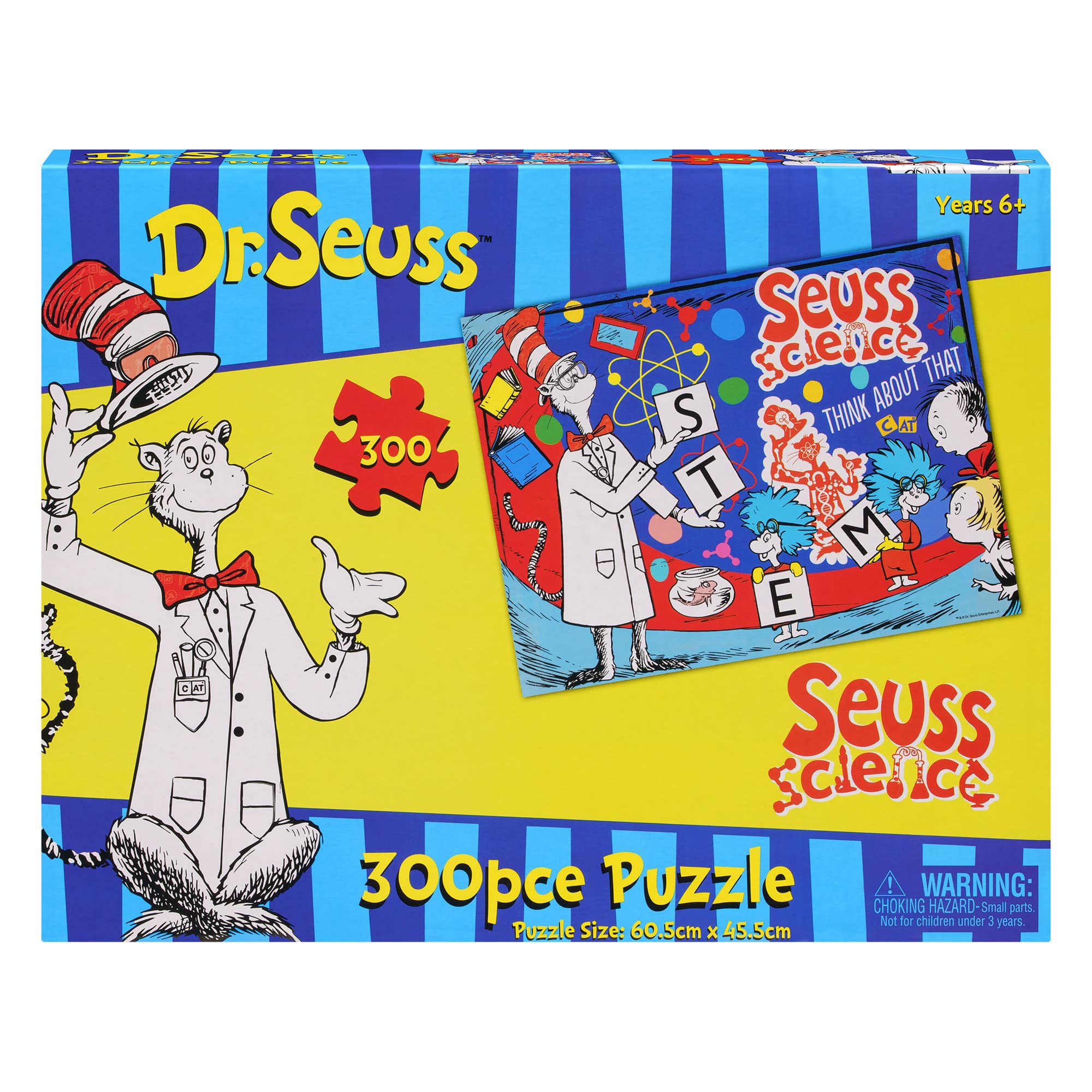 Dr Seuss - 300-Piece Jigsaw Puzzle - Blue