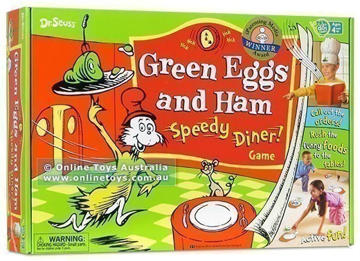 Dr. Seuss - Green Eggs and Ham - Speedy Diner Game
