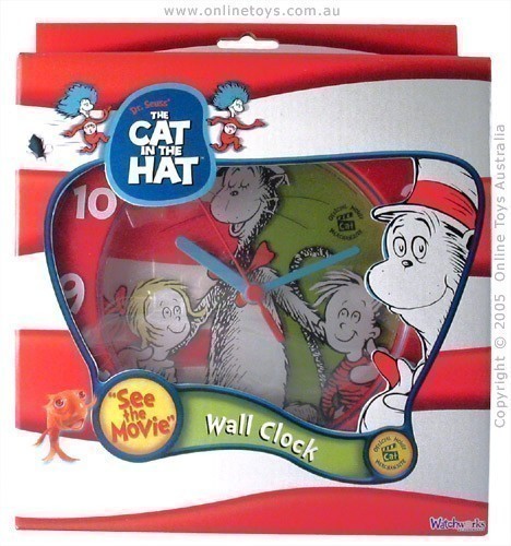 Dr Seuss The Cat In The Hat Clock