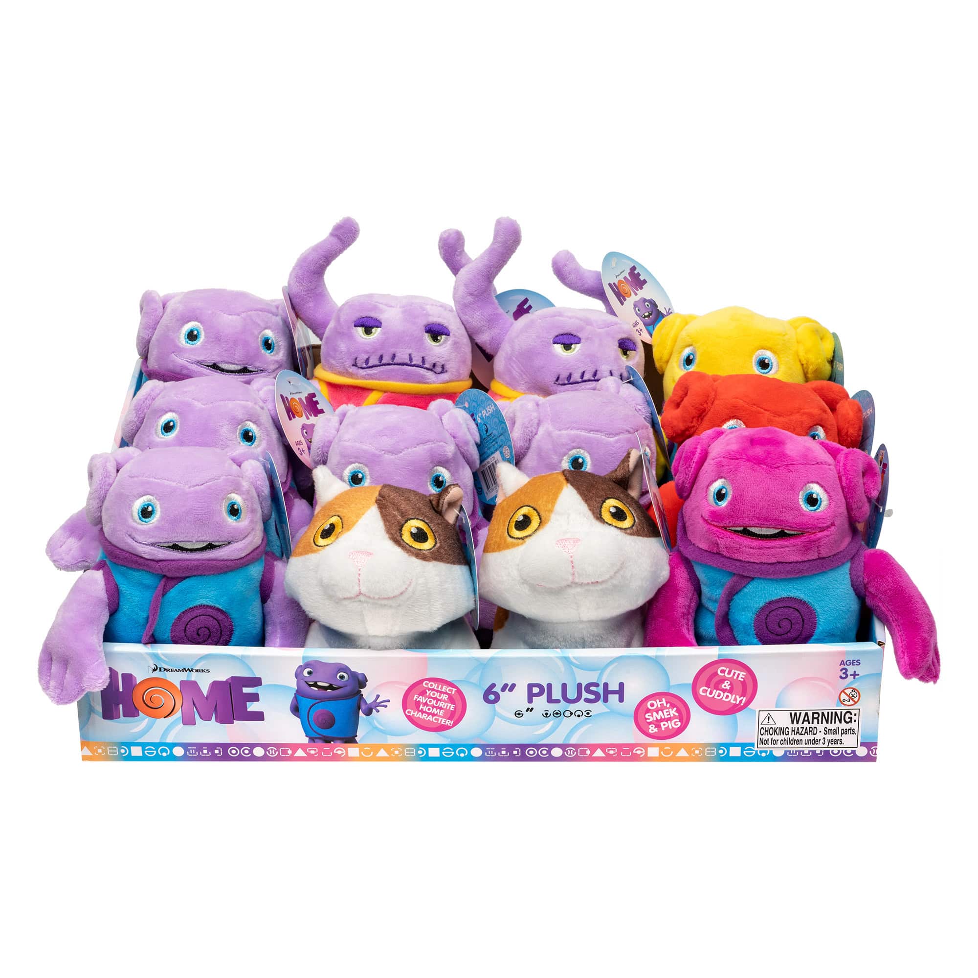 DreamWorks Home - 6-Inch Plush Assortment