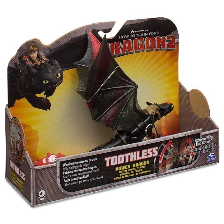 Dreamworks - How To Train Your Dragon 2 - Toothless Power Dragon with Special Racing Stripes