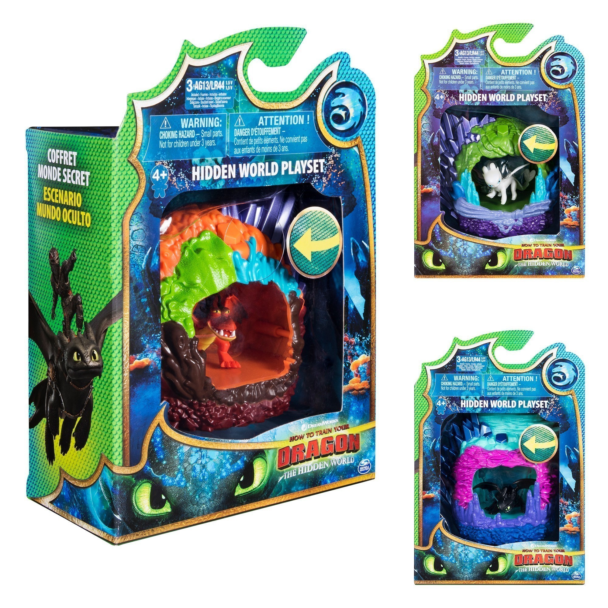 Dreamworks - How To Train Your Dragon 3 - Dragon Lair Playset Assortment