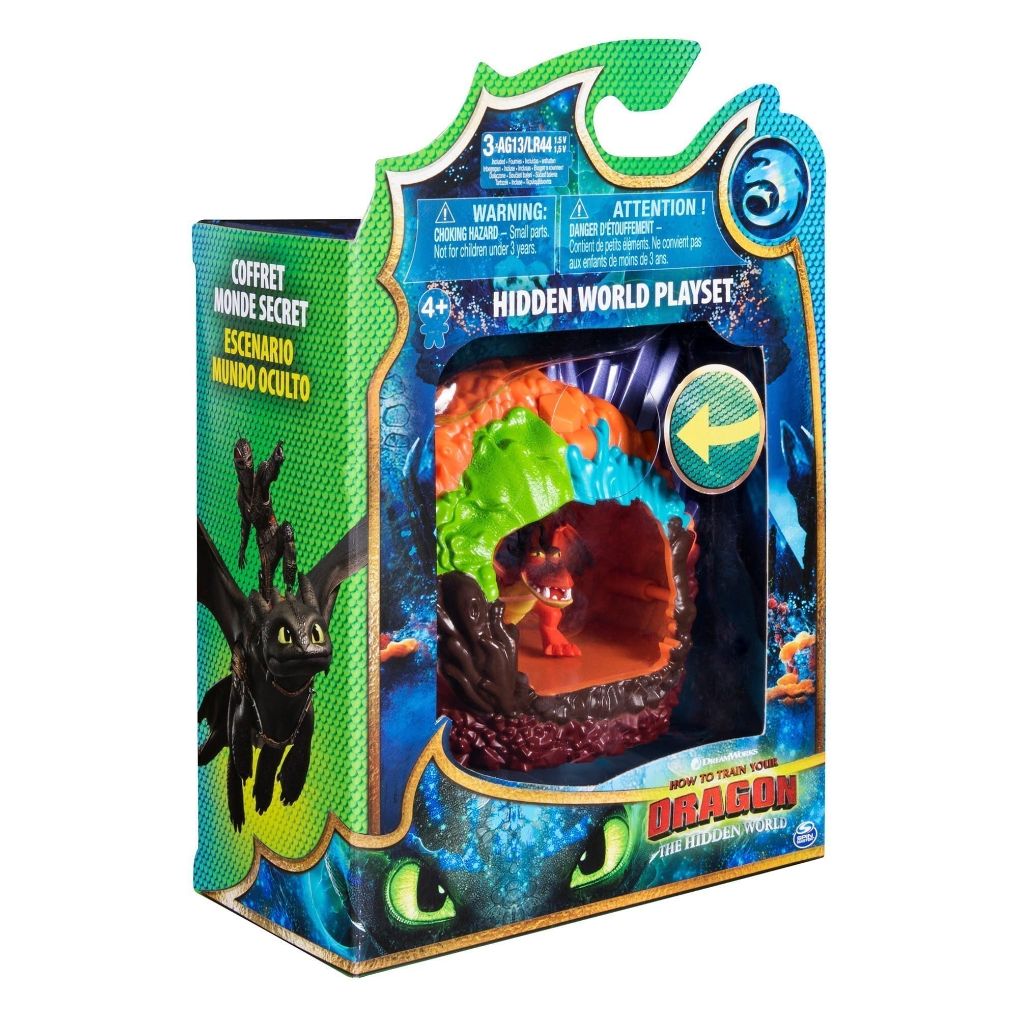 Dreamworks - How To Train Your Dragon 3 - Dragon Lair Playset - Hookfang