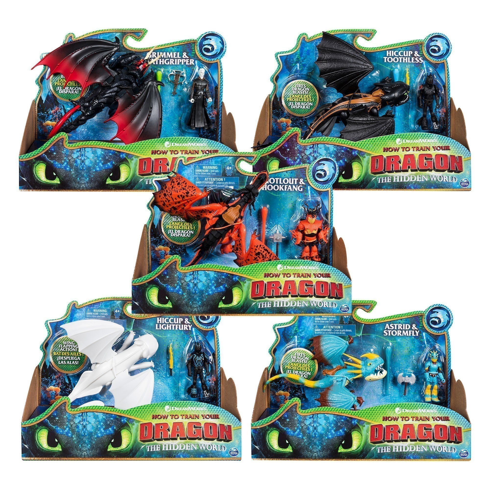 Dreamworks - How To Train Your Dragon 3 - Dragon & Viking Assortment