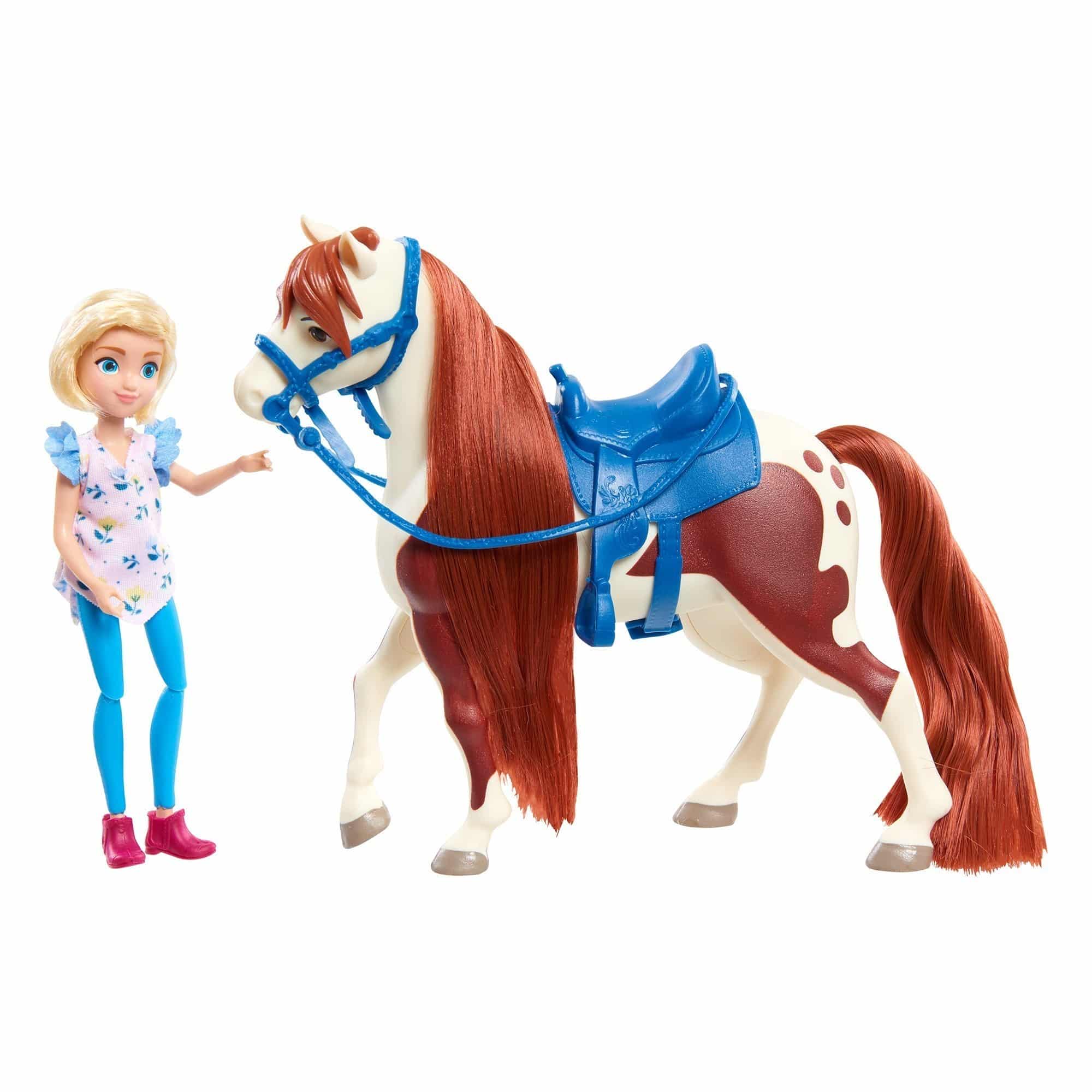 Dreamworks - Spirit - Collector Doll & Horse - Abigail & Boomerang