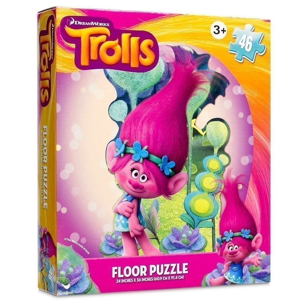 Dreamworks - Trolls - 46-Piece Floor Puzzle