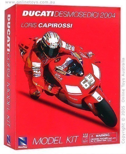 Ducati Desmosedici 2004 Motorbike - Die-Cast Model Kit - Box