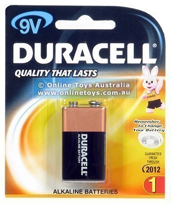 Duracell Alkaline Batteries - 9V