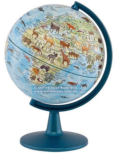 Edu-Toys - Illustrated Globe with Illumination - 28cm