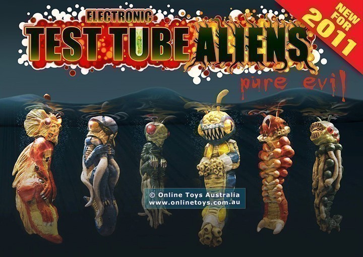 Electronic Test Tube Aliens