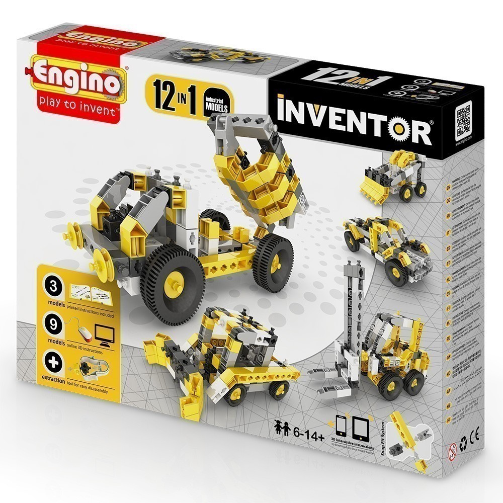 Engino - Inventor - 12 in 1 Industrial Models