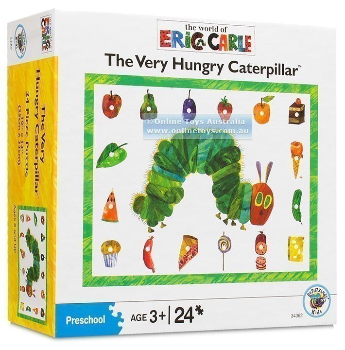 Eric Carle - The Very Hungry Caterpillar - 24 Piece Puzzle