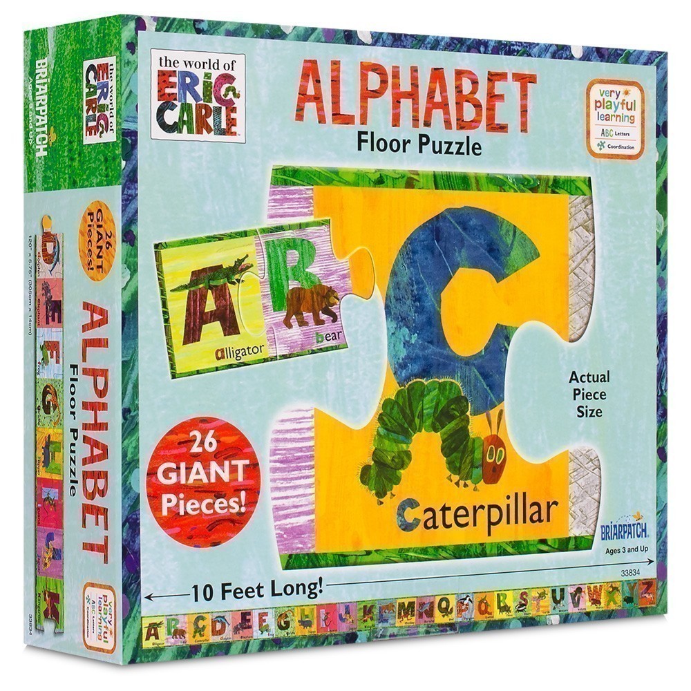 Eric Carle - The Very Hungry Caterpillar - Alphabet Floor Puzzle