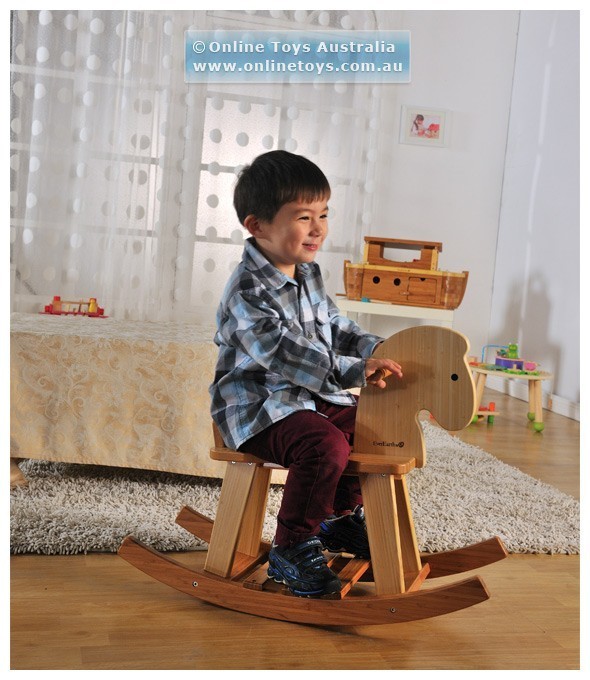 Everearth bamboo best sale rocking horse