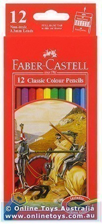 Faber-Castell - Classic Colour Pencils - 12 Colours