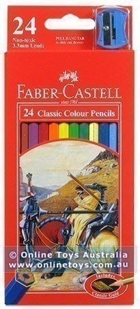 Faber-Castell - Classic Colour Pencils - 24 Colours