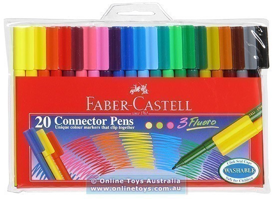 Faber-Castell - Connector Pens - 20 Colours