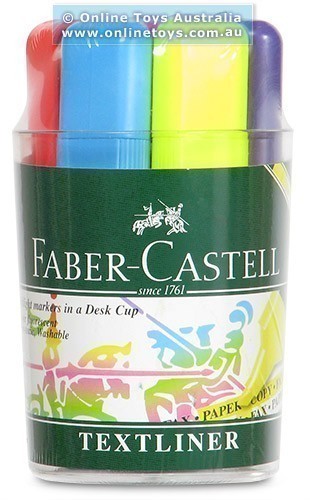 Faber-Castell - Textliner - 7 Colour Desktop Cup