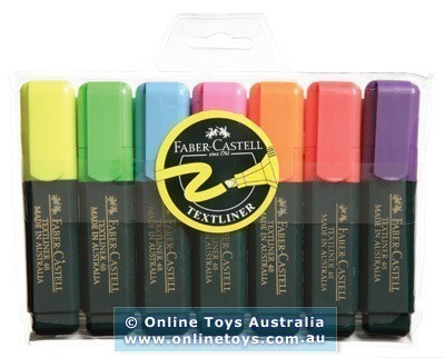 Faber-Castell - Textliner - 7 Colour Pack
