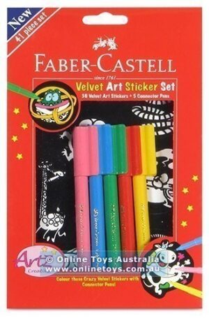 Faber-Castell - Velvet Art Sticker Set