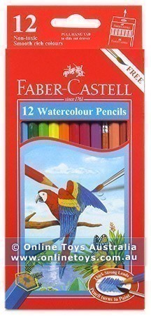 Faber-Castell - Watercolour Pencils - 12 Colours