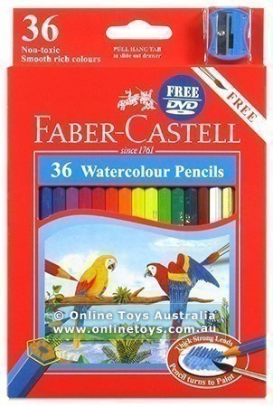 Faber-Castell - Watercolour Pencils - 36 Colours