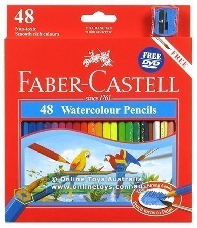Faber-Castell - Watercolour Pencils - 48 Colours