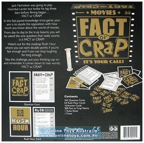 FACT or Crap Movie Edition - Back