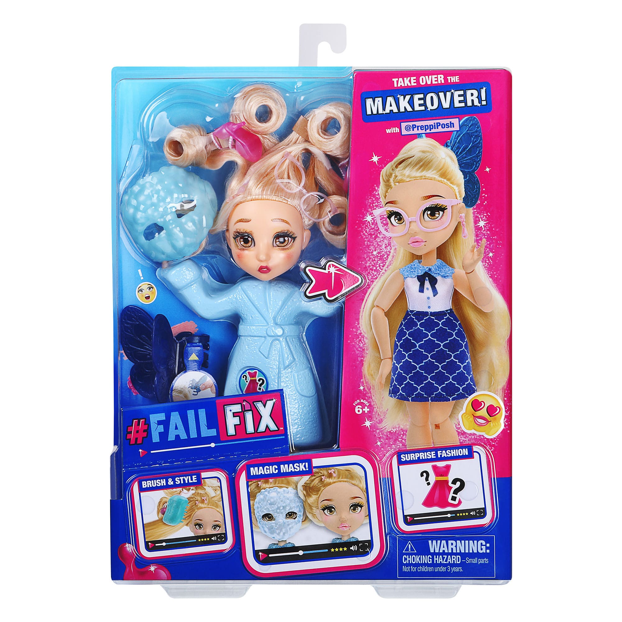 FailFix - Total Makeover Doll Pack - PreppiPosh