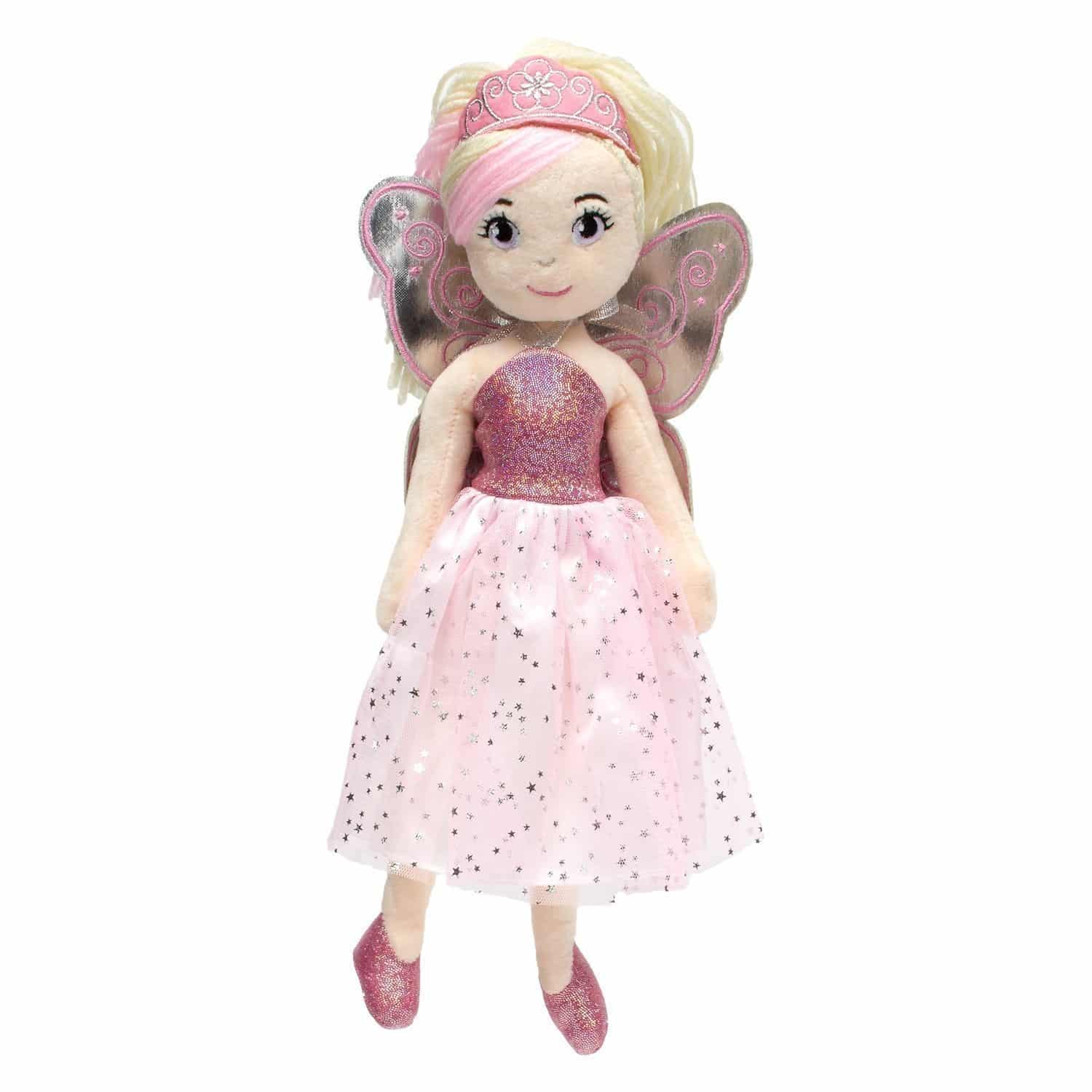Fairy Ballerina Rag Doll - Pink Sabrina