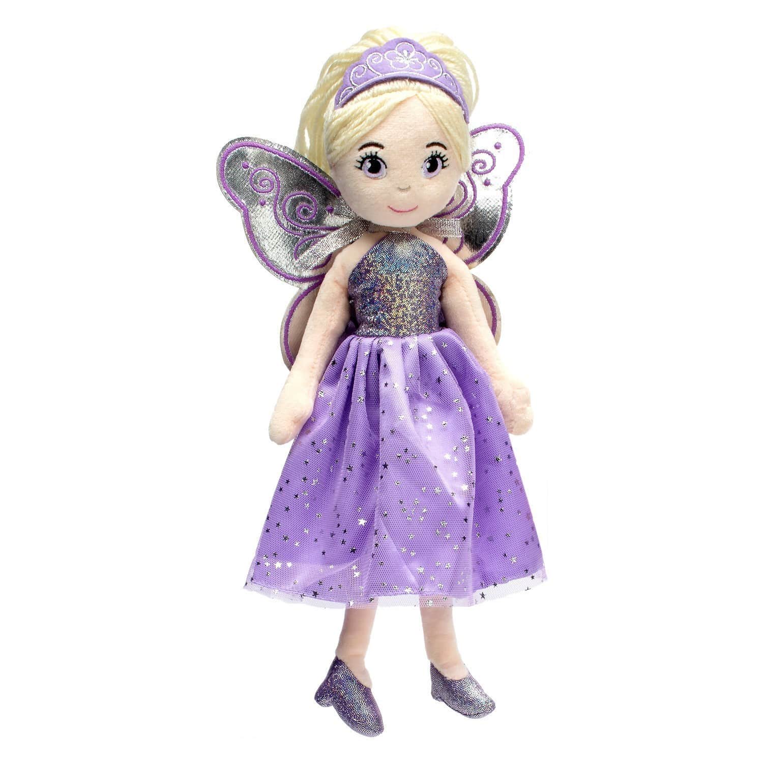 Fairy Ballerina Rag Doll - Purple Melody