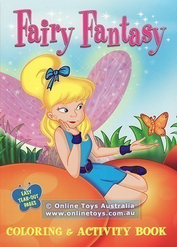 Fairy Fantasy Colouring and Activity Book #1