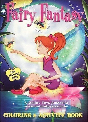 Fairy Fantasy Colouring and Activity Book #2