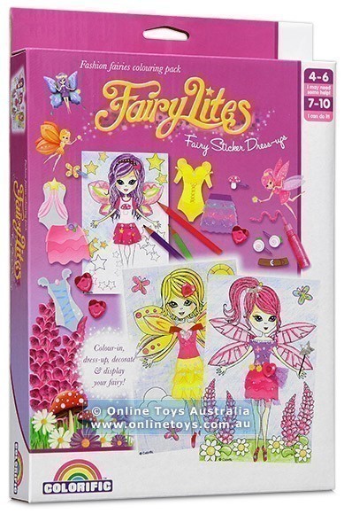FairyLites Fairy Sticker Dress-Ups